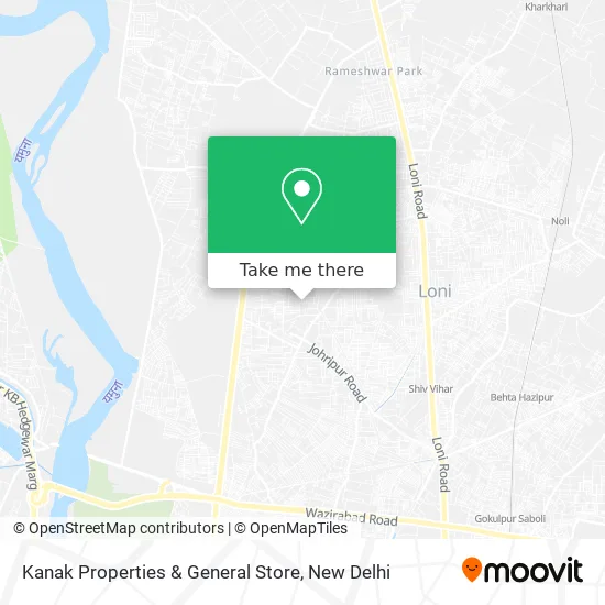 Kanak Properties & General Store map