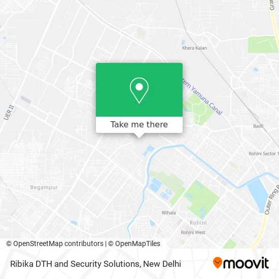 Ribika DTH and Security Solutions map