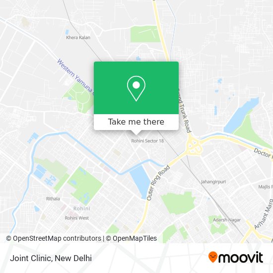 Joint Clinic map