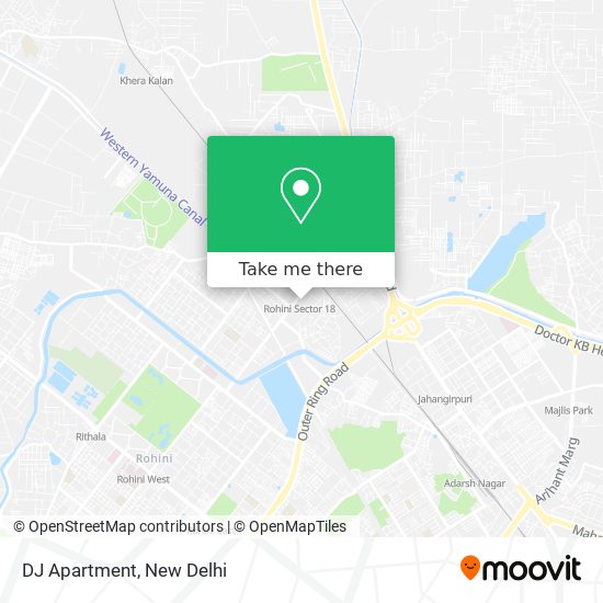 DJ Apartment map