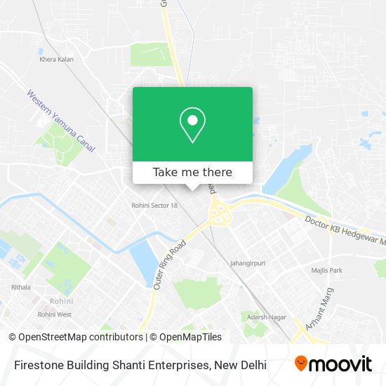 Firestone Building Shanti Enterprises map