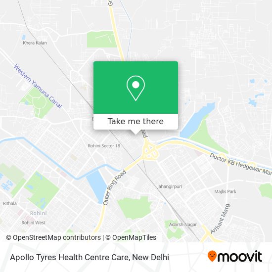 Apollo Tyres Health Centre Care map