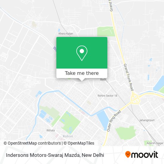 Indersons Motors-Swaraj Mazda map