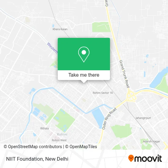 Niit Foundation map