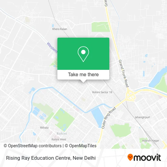 Rising Ray Education Centre map