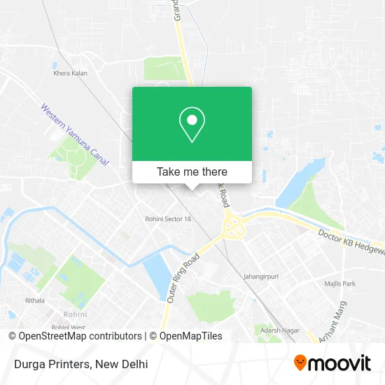 Durga Printers map