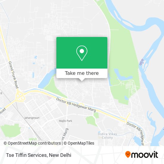 Tse Tiffin Services map