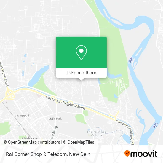 Rai Corner Shop & Telecom map