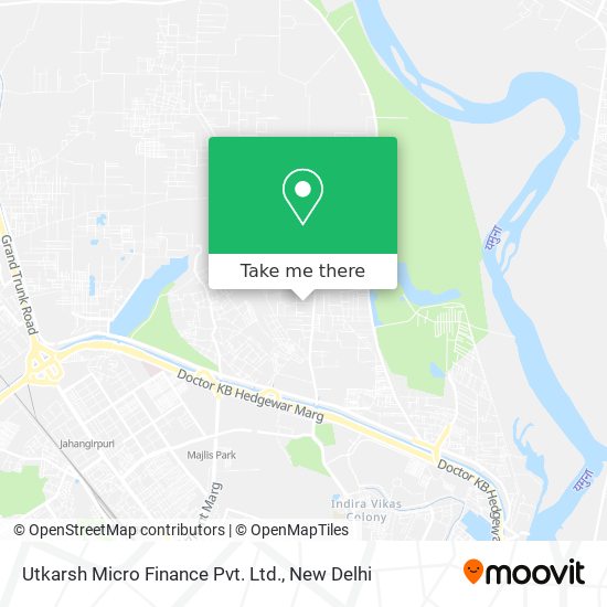 Utkarsh Micro Finance Pvt. Ltd. map