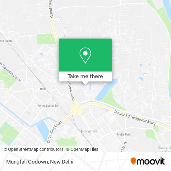 Mungfali Godown map