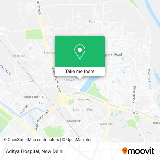 Aditya Hospital map