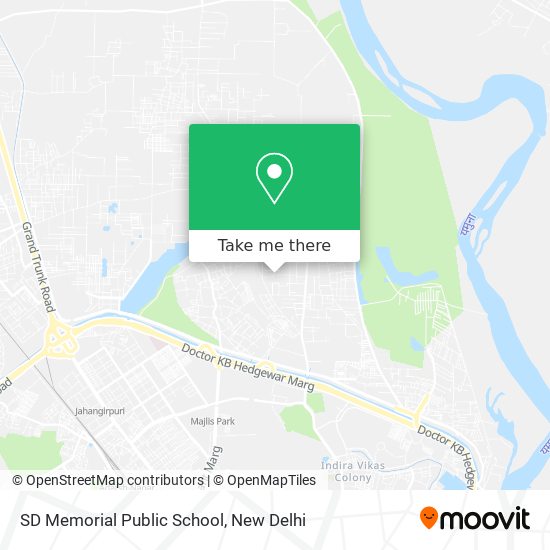 SD Memorial Public School map