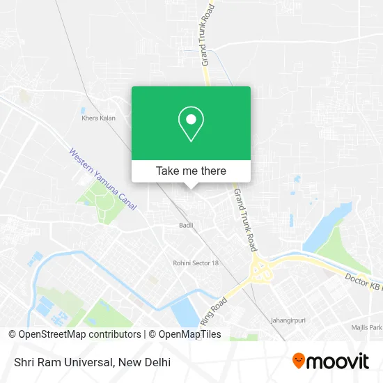 Shri Ram Universal map