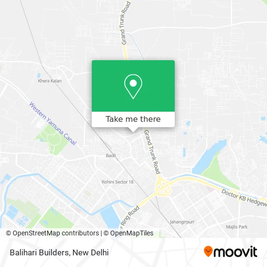 Balihari Builders map