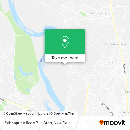 Sabhapur Village Bus Stop map