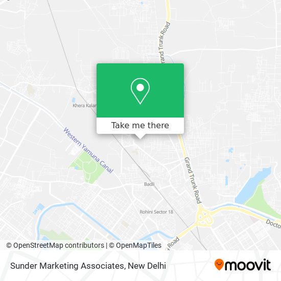 Sunder Marketing Associates map