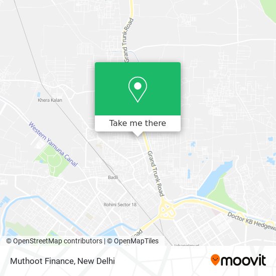 Muthoot Finance map