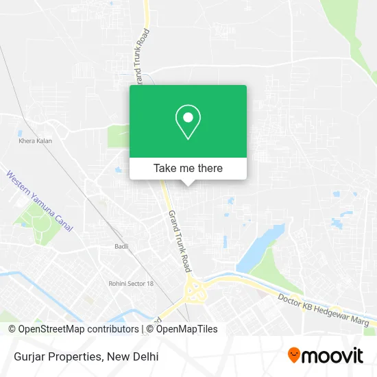 Gurjar Properties map