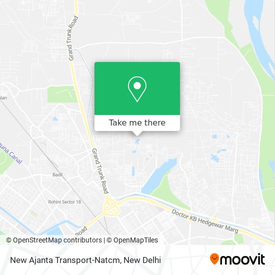 New Ajanta Transport-Natcm map