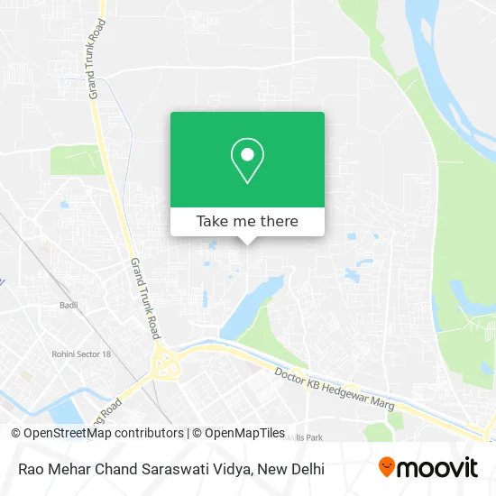 Rao Mehar Chand Saraswati Vidya map