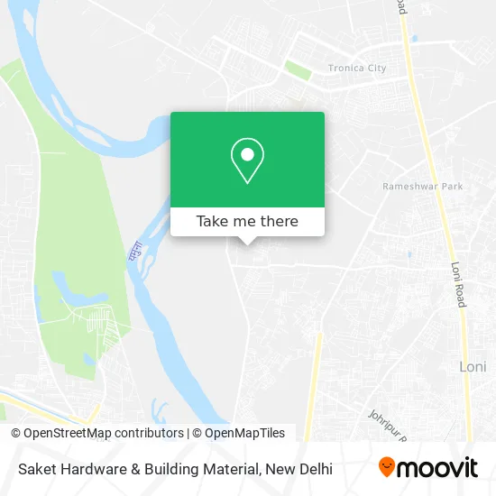 Saket Hardware & Building Material map