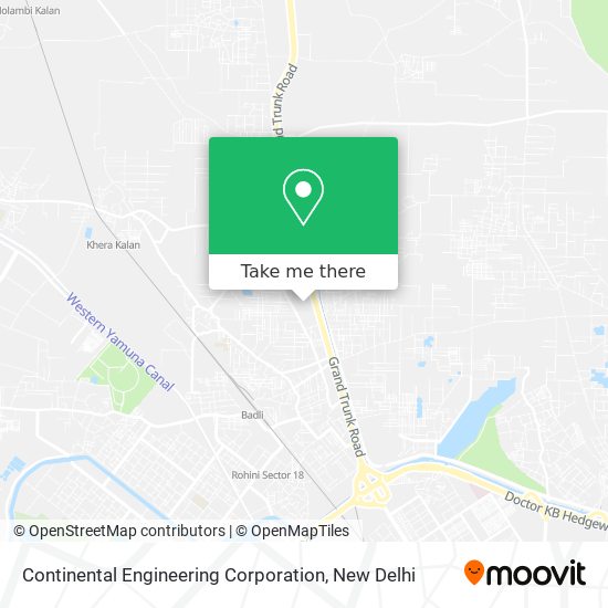 Continental Engineering Corporation map