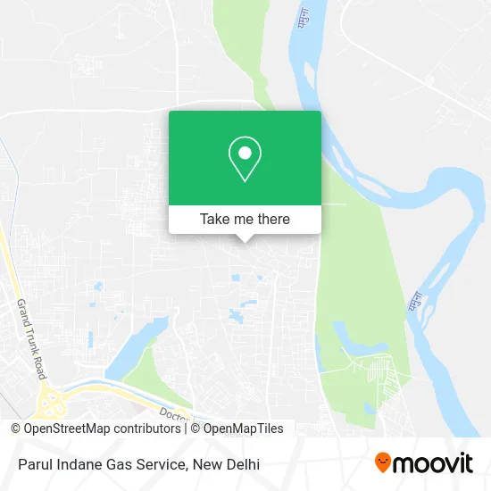 Parul Indane Gas Service map