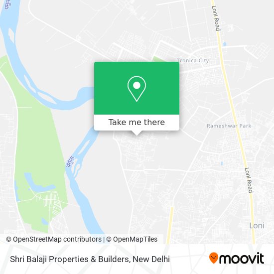 Shri Balaji Properties & Builders map