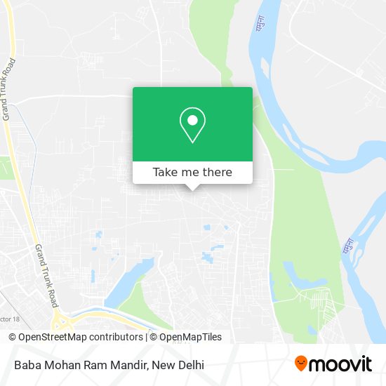 Baba Mohan Ram Mandir map