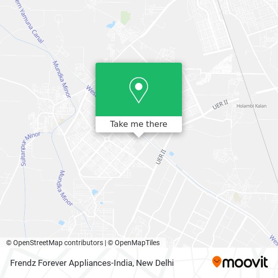 Frendz Forever Appliances-India map