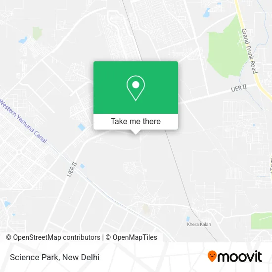 Science Park map