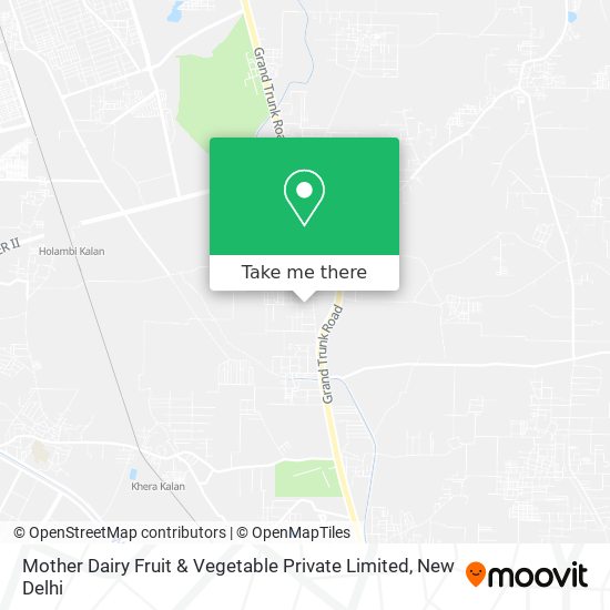 Mother Dairy Fruit & Vegetable Private Limited map