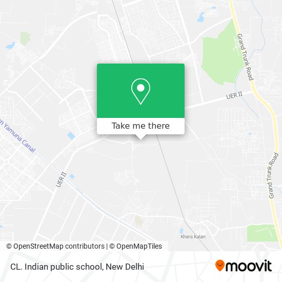 CL. Indian public school map