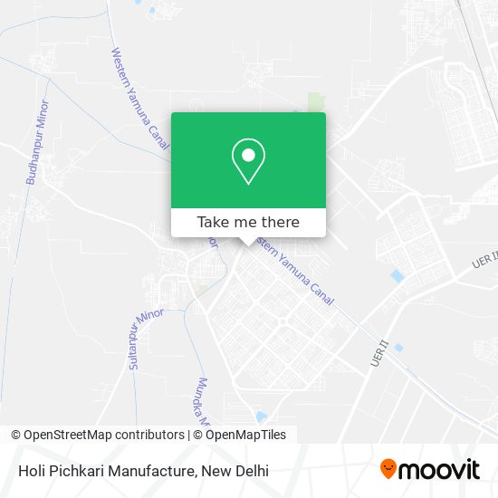Holi Pichkari Manufacture map