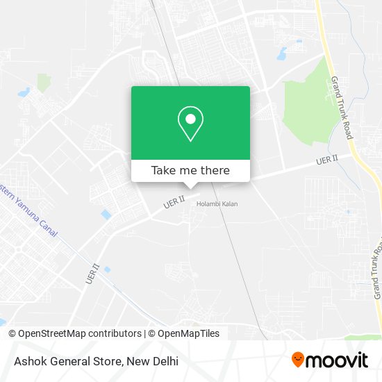 Ashok General Store map