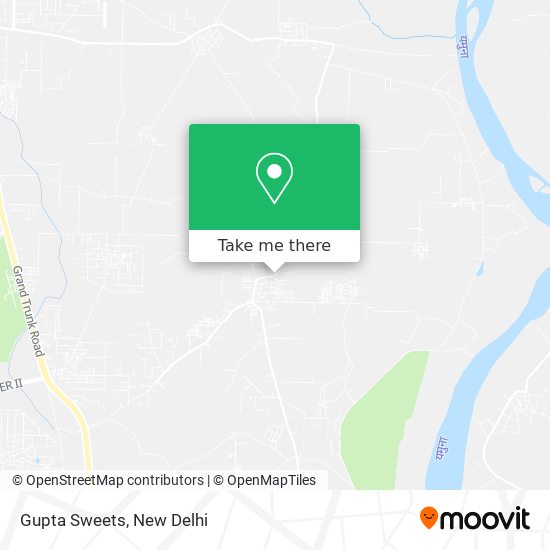 Gupta Sweets map