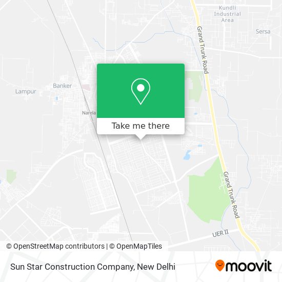 Sun Star Construction Company map
