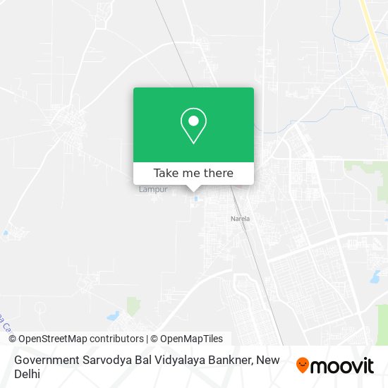 Government Sarvodya Bal Vidyalaya Bankner map