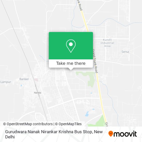 Gurudwara Nanak Nirankar Krishna Bus Stop map