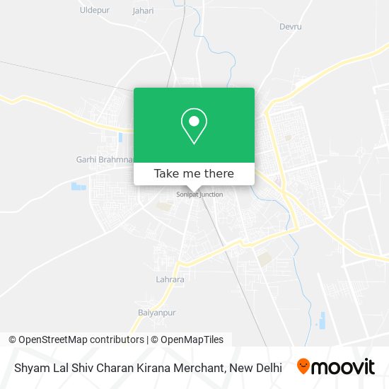 Shyam Lal Shiv Charan Kirana Merchant map