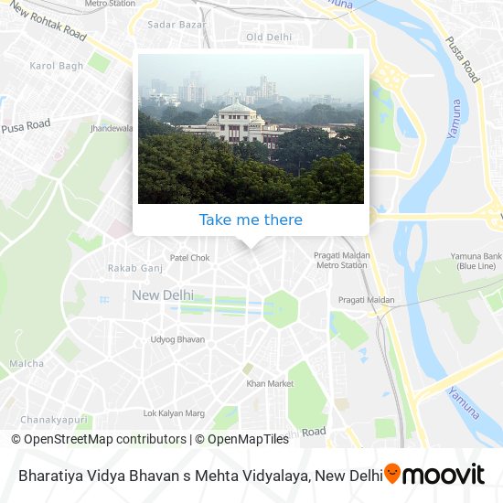Bharatiya Vidya Bhavan s Mehta Vidyalaya map