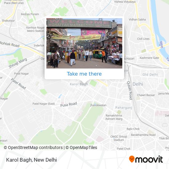 Karol Bagh map