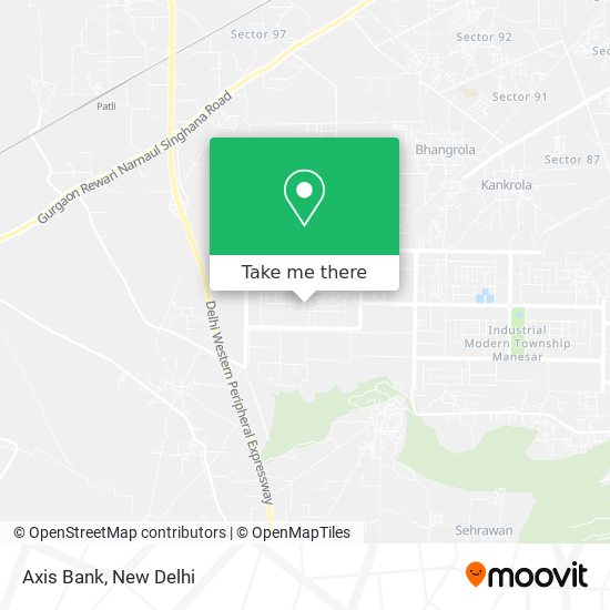 Axis Bank map