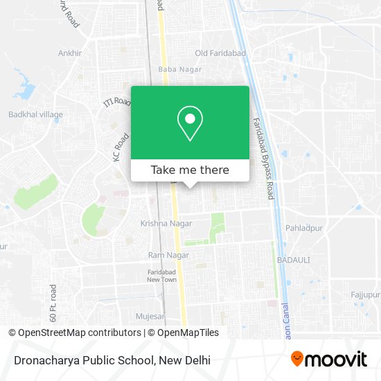 Dronacharya Public School map