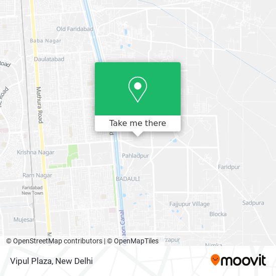 Vipul Plaza map