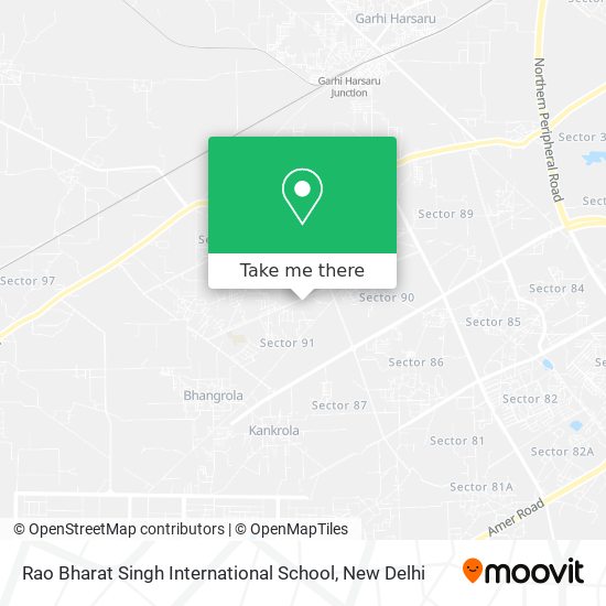 Rao Bharat Singh International School map