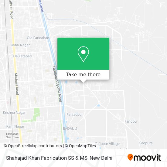 Shahajad Khan Fabrication SS & MS map