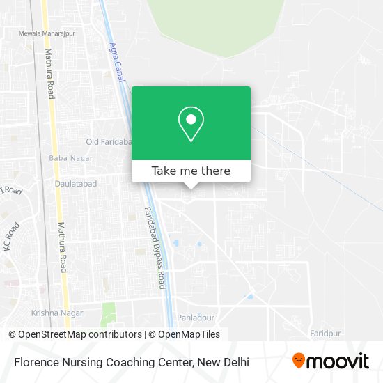Florence Nursing Coaching Center map