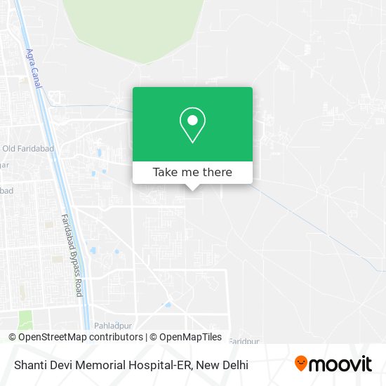 Shanti Devi Memorial Hospital-ER map