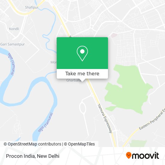 Procon India map